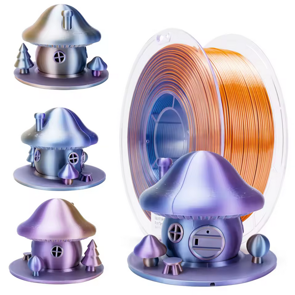 Ziro PLA Tri-Colour Silk - Moonlit Lake