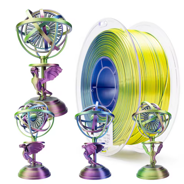 Ziro PLA Tri-Colour Silk - Polar Sky