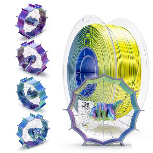 Ziro PLA Tri-Colour Silk - Polar Sky