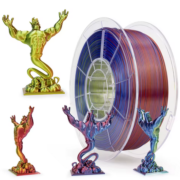 Ziro PLA Tri-Colour Silk - Aurora