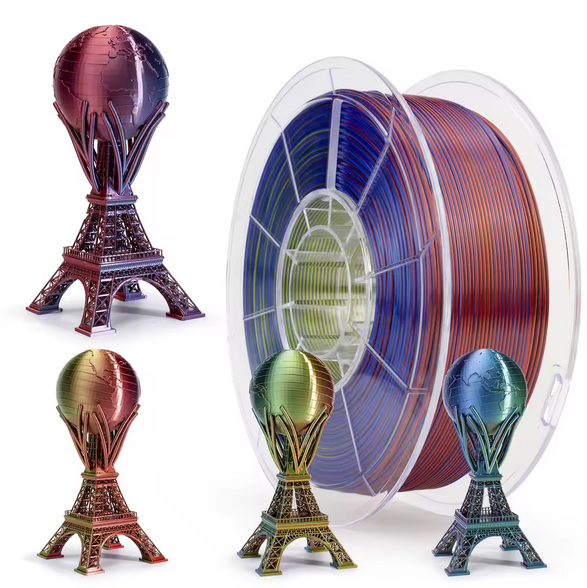 Ziro PLA Tri-Colour Silk - Aurora