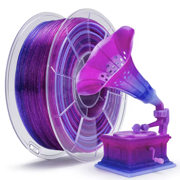 Ziro PLA Gradient Twinkling - Flower Lavender