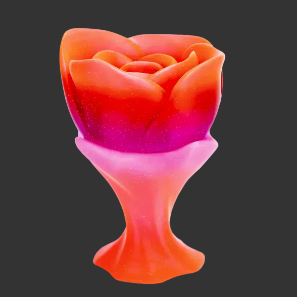 Ziro PLA Gradient Twinkling - Flower Rose