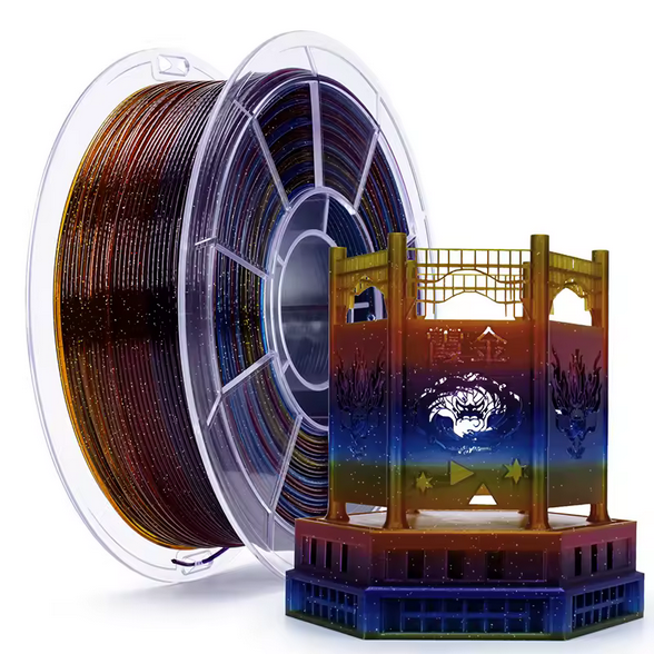 Ziro PLA Gradient Twinkling - Gemstone Mix