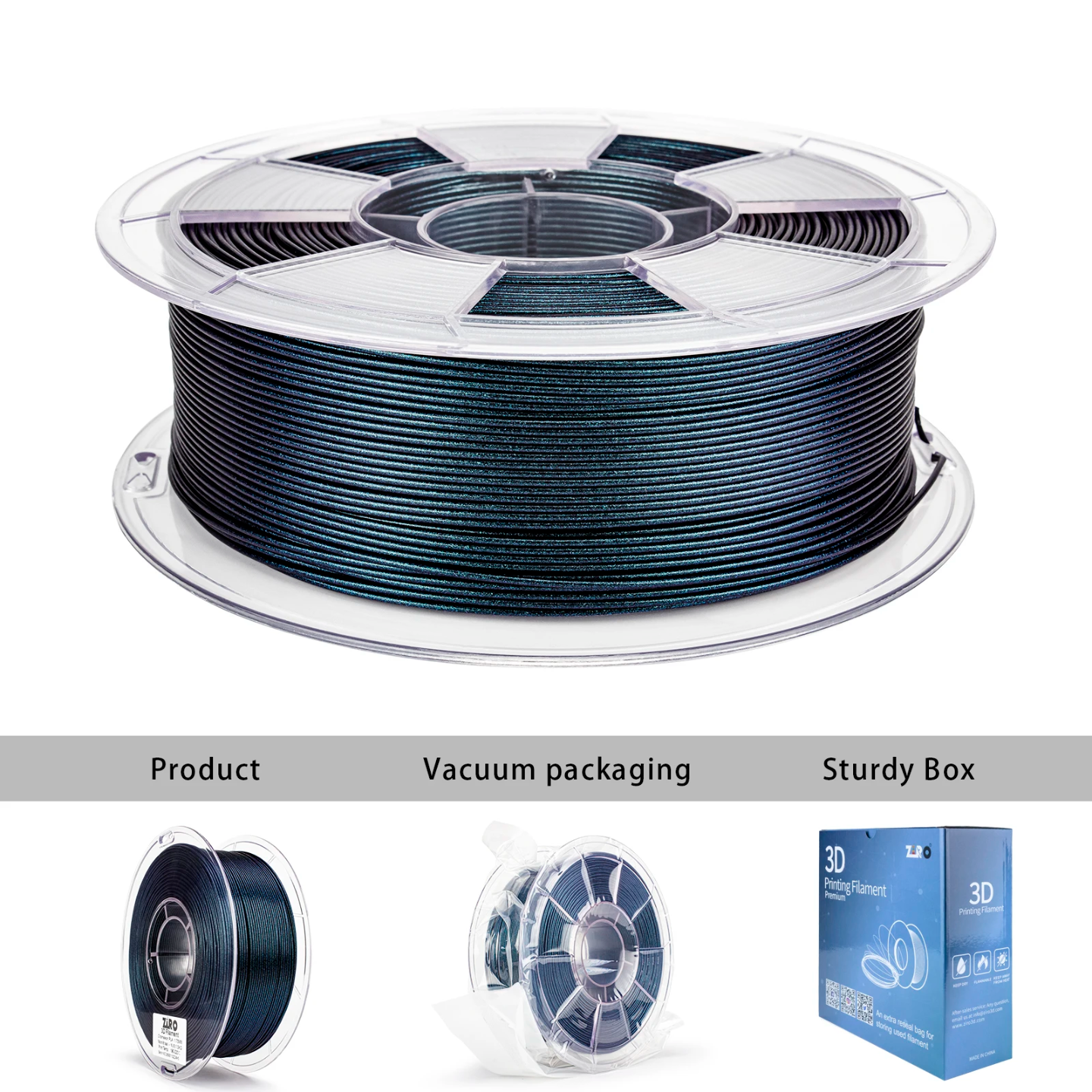 Ziro PLA Chameleon - Moonlit Teal