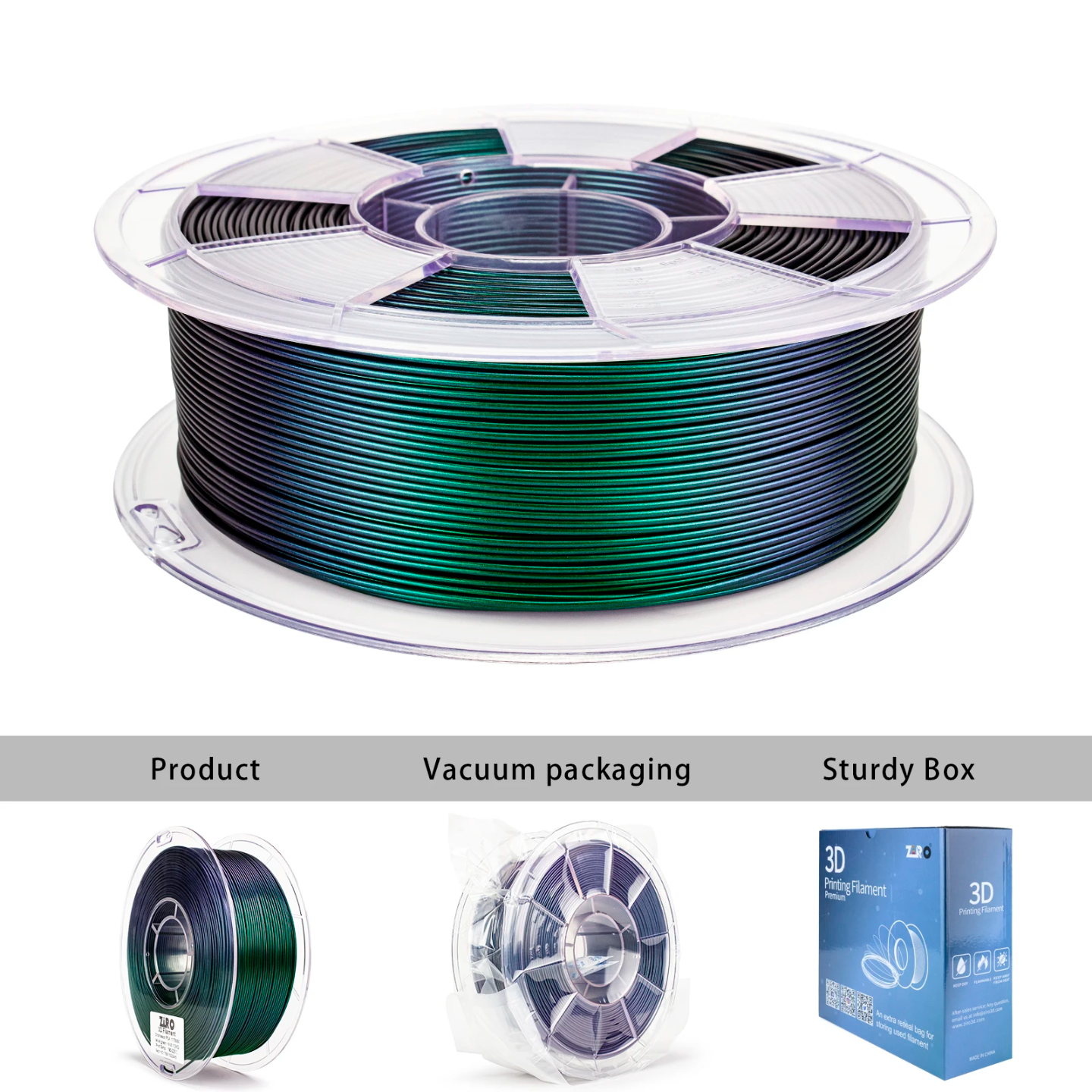 Ziro PLA Chameleon - Velvet Green