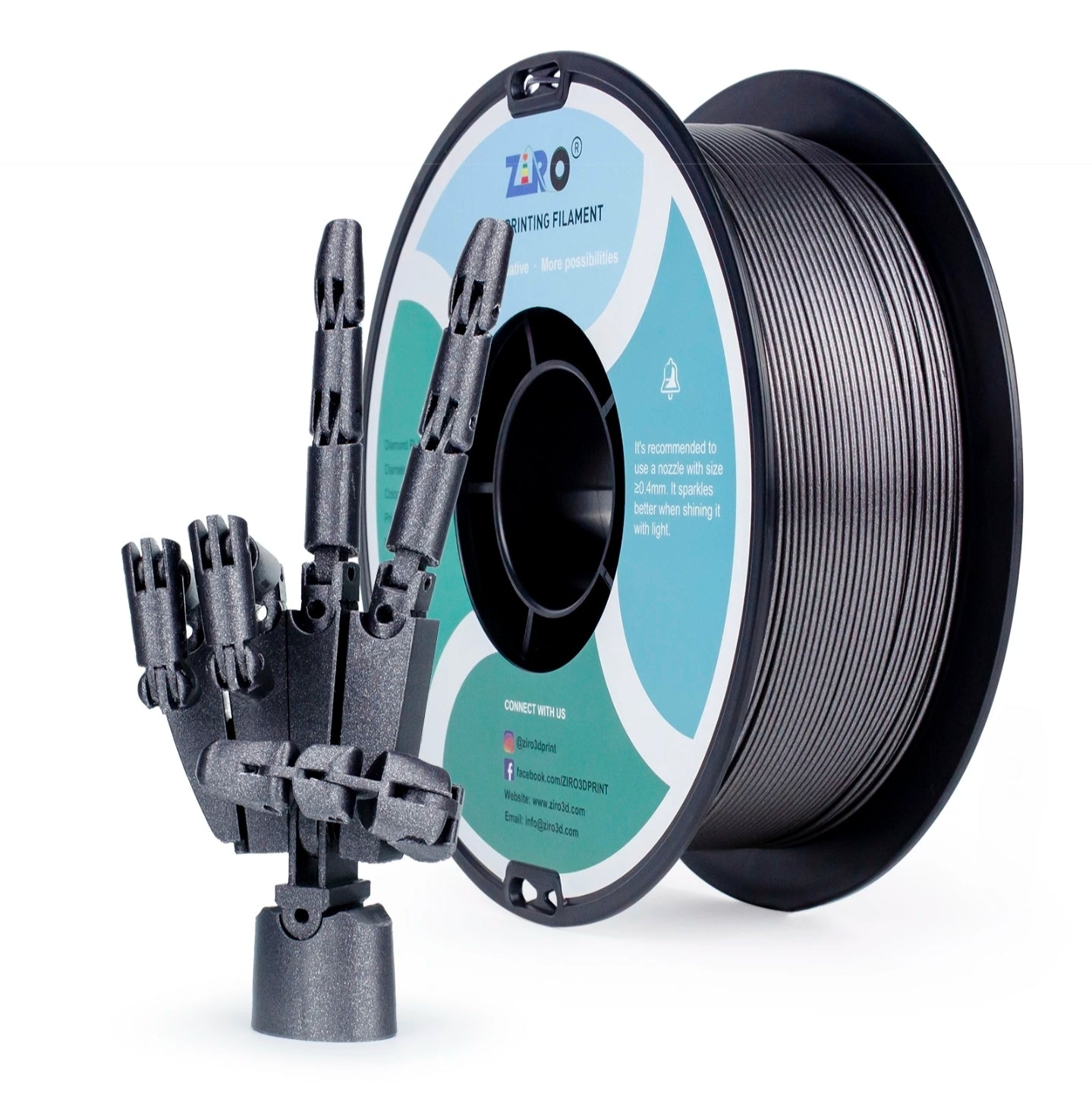 Ziro PLA Diamond - Silver