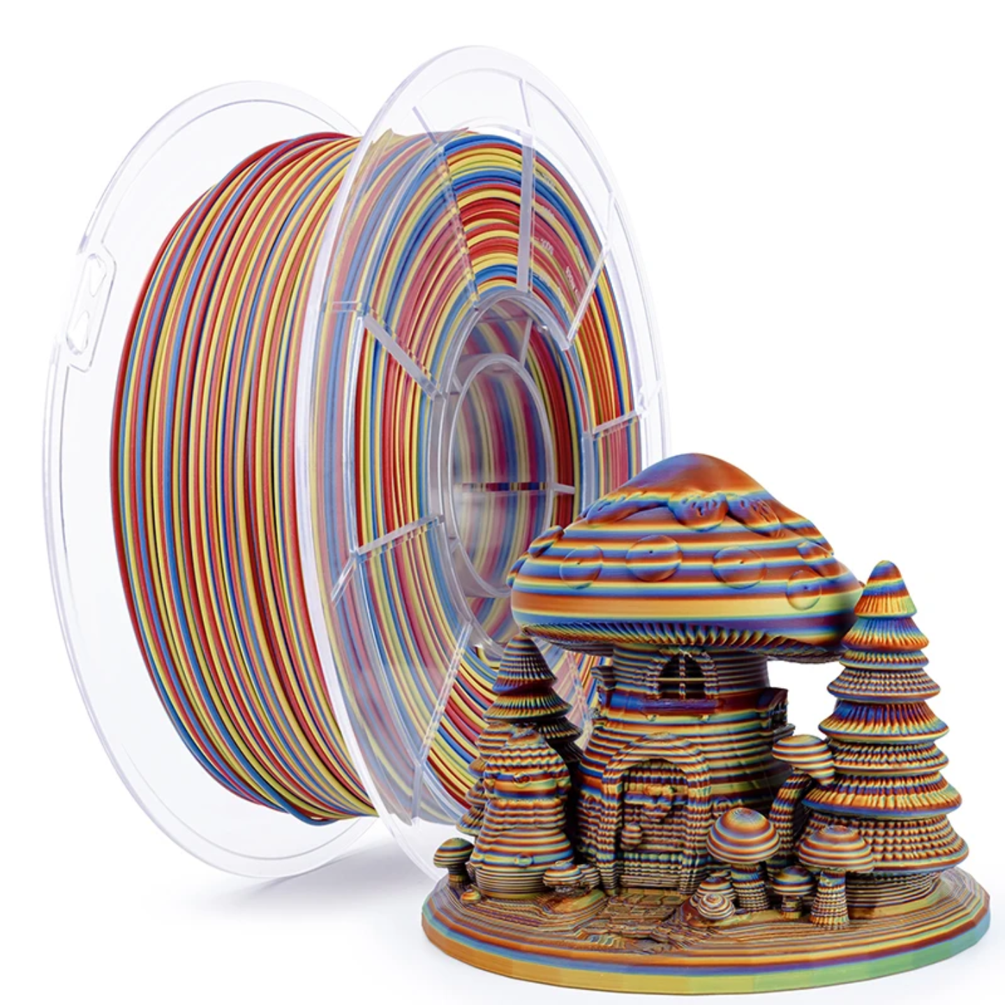 Ziro PLA Stripes - Matte Carnival