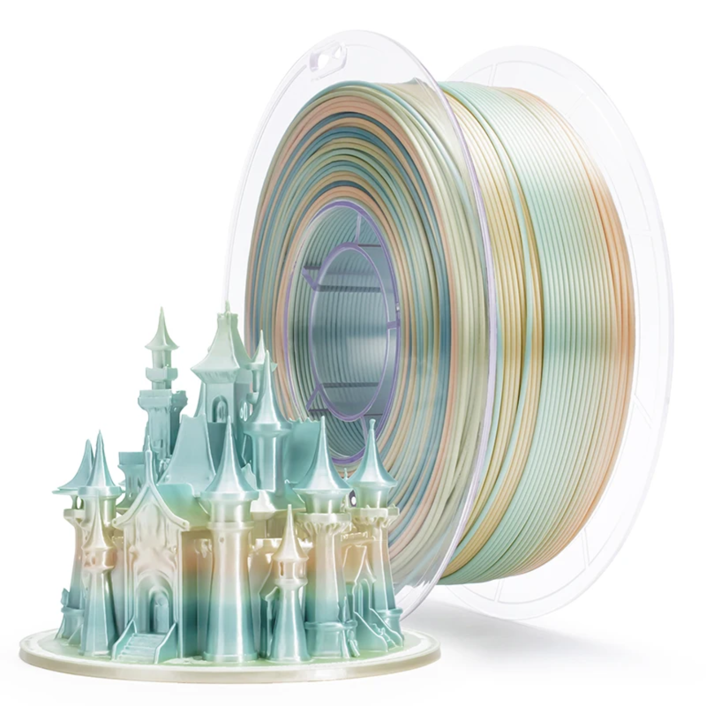 Ziro PLA Gradient Silk - Creamy Teal