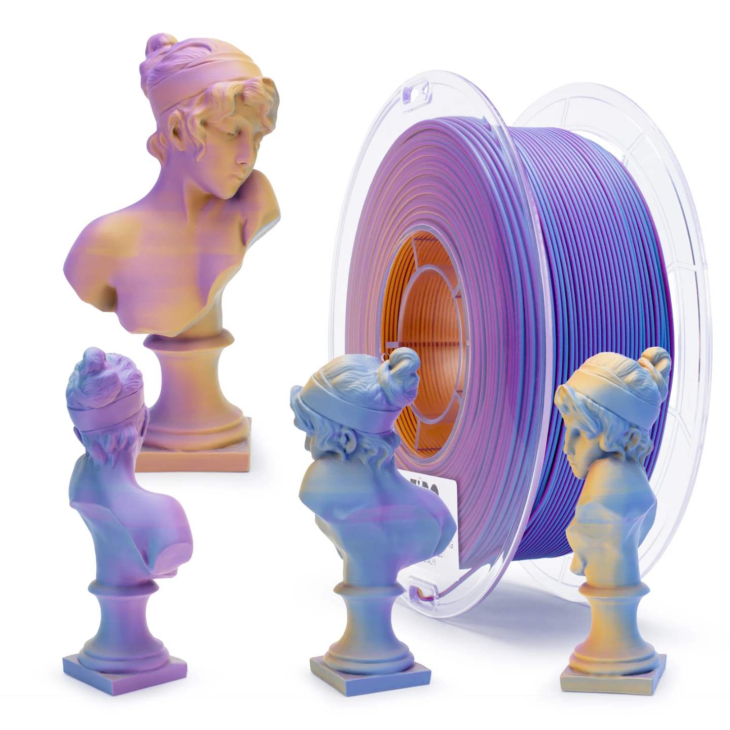 Ziro PLA Tri-Colour Matte - Purple Sunset